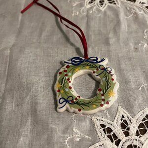Vintage Longaberger Wreath Ornament
